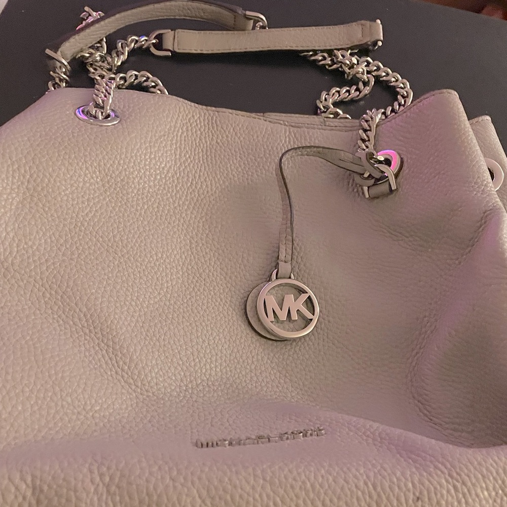 Michael Kors medium hobo with matching continental wristlet/wallet.